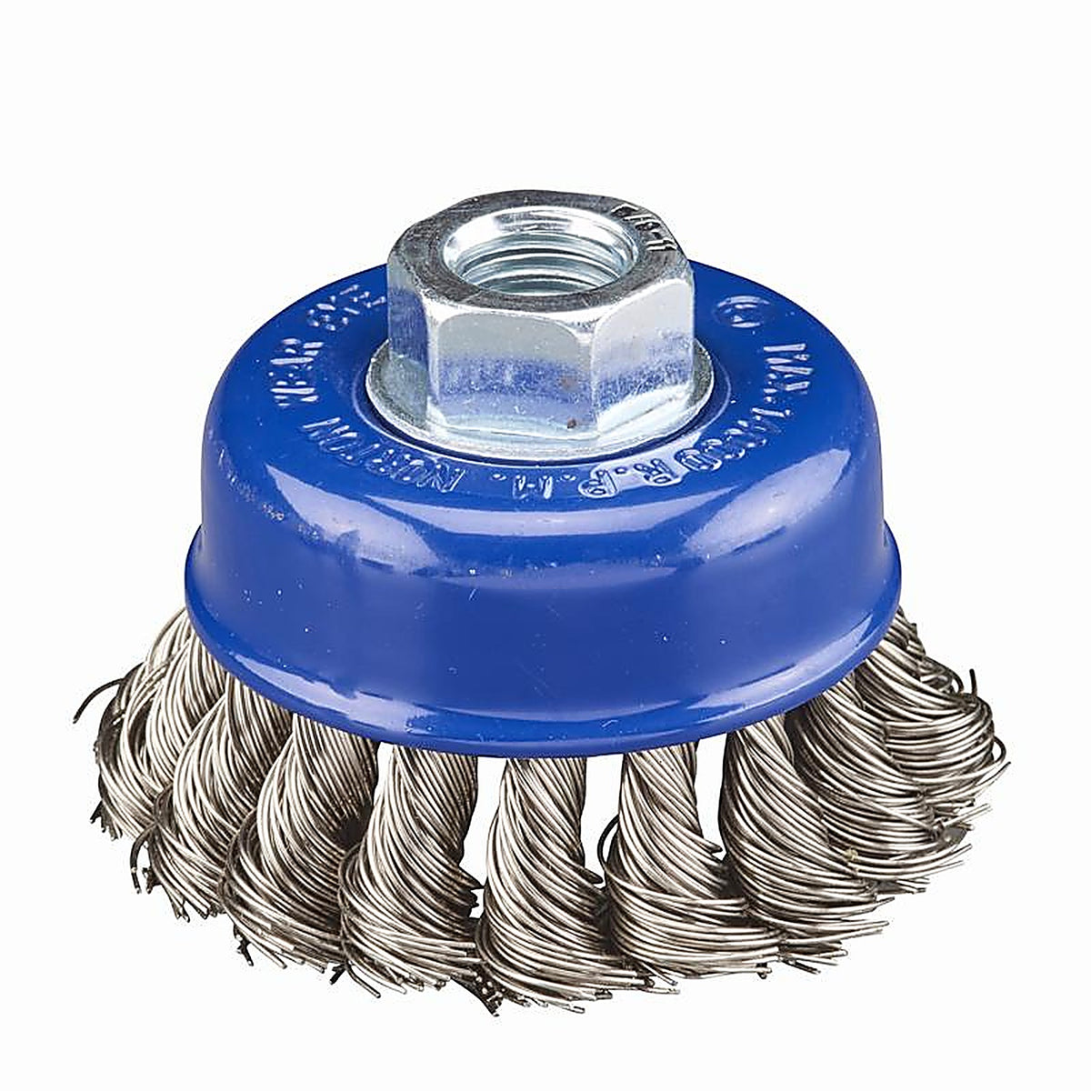 Norton - 70184609150 - Clipper 3 In. Knot Wire Cup Brush Stainless Steel 14000 Rpm 1 Piece