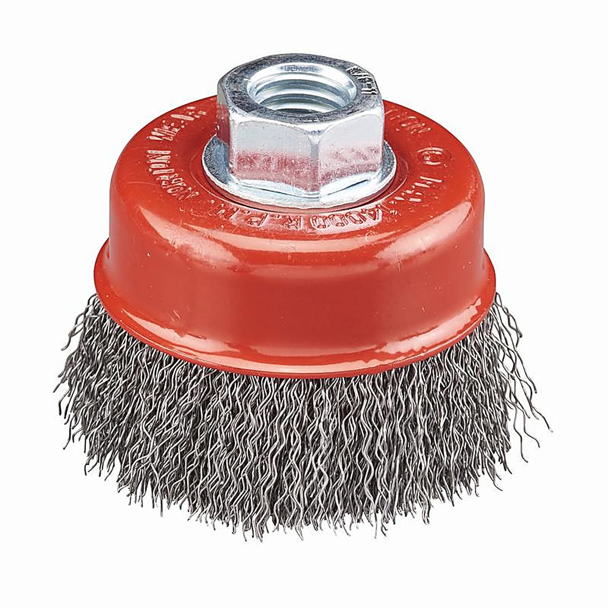 Norton - 70184609151 - Clipper 3 In. Crimped Wire Cup Brush Carbon Steel 14000 Rpm 1 Piece
