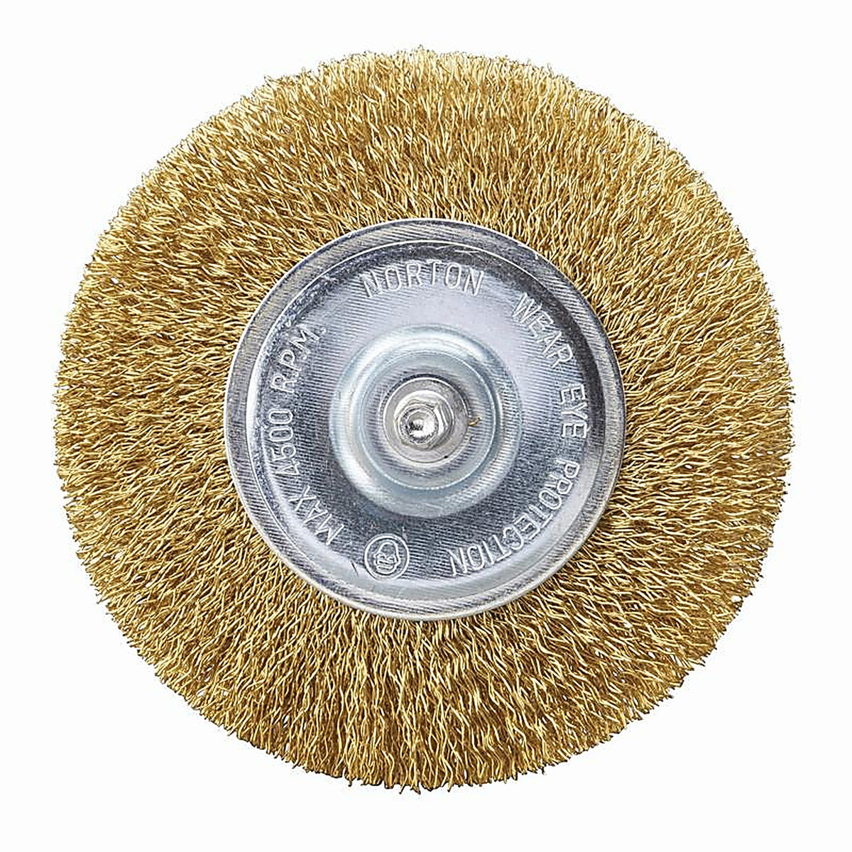 Norton - 70184609155 - Clipper 4 In. Coarse Wire Wheel Carbon Steel 4500 Rpm 1 Piece