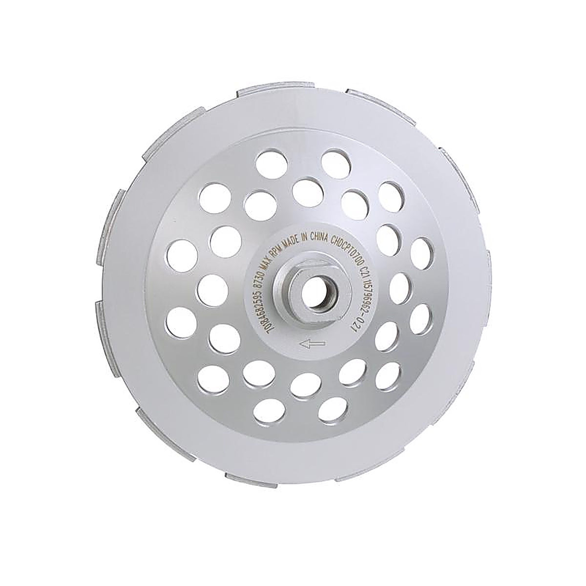 Norton - 70184682595 - Clipper 7 In. D X 5/8-11 In. Classic Cup Wheel