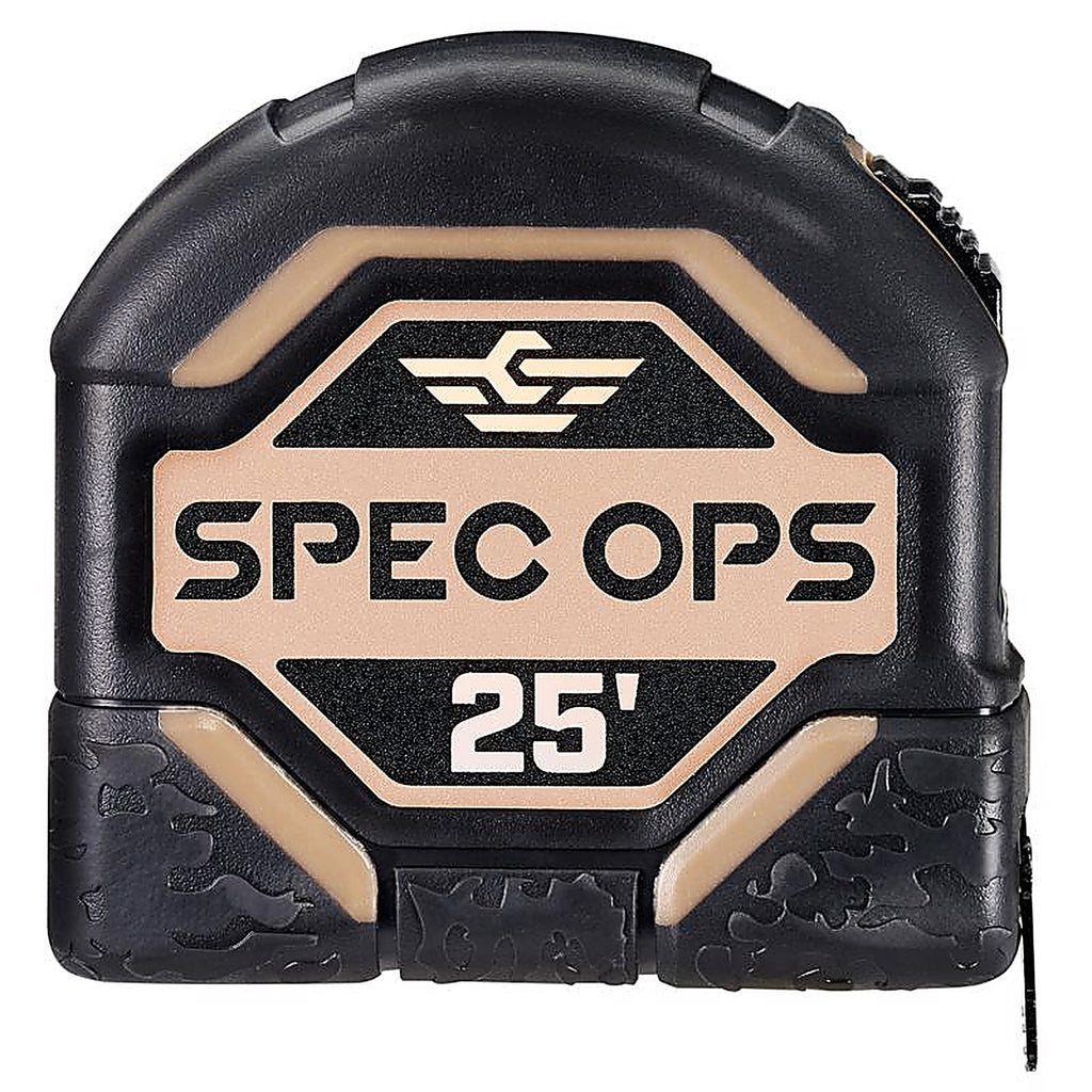 Spec Ops - SPEC-TM25 - 25 Ft. L X 3.12 In. W Tape Measure 1 Pack