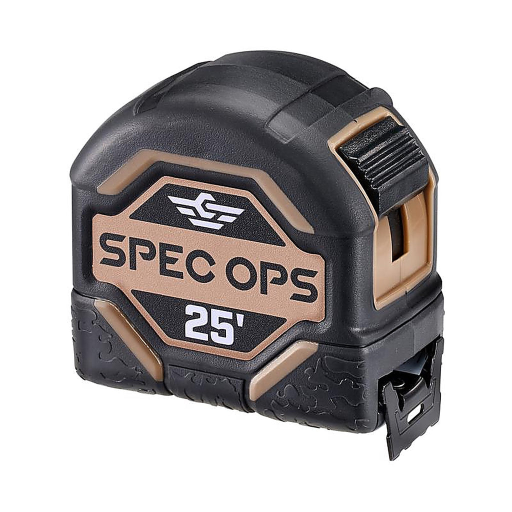 Spec Ops - SPEC-TM25 - 25 Ft. L X 3.12 In. W Tape Measure 1 Pack