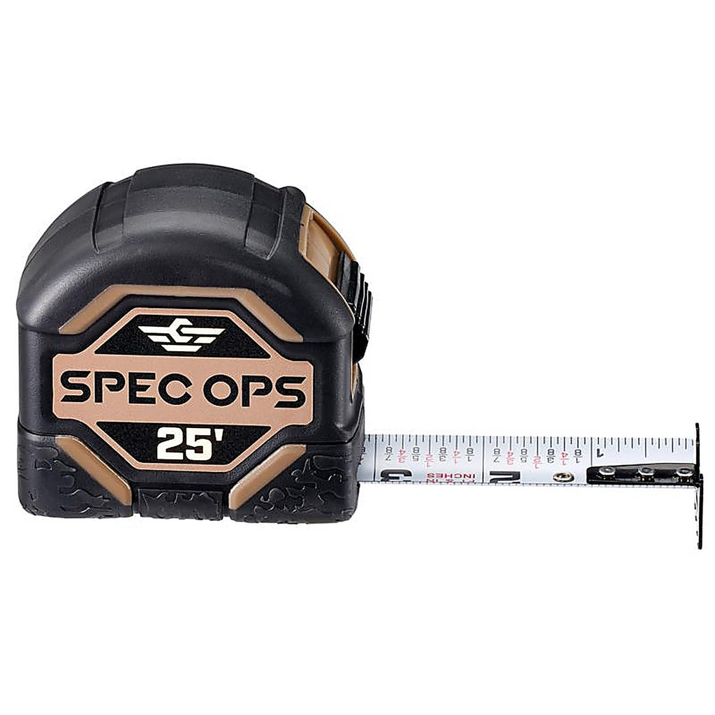 Spec Ops - SPEC-TM25 - 25 Ft. L X 3.12 In. W Tape Measure 1 Pack