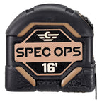 Spec Ops - SPEC-TM16 - 16 Ft. L X 2.62 In. W Tape Measure 1 Pack