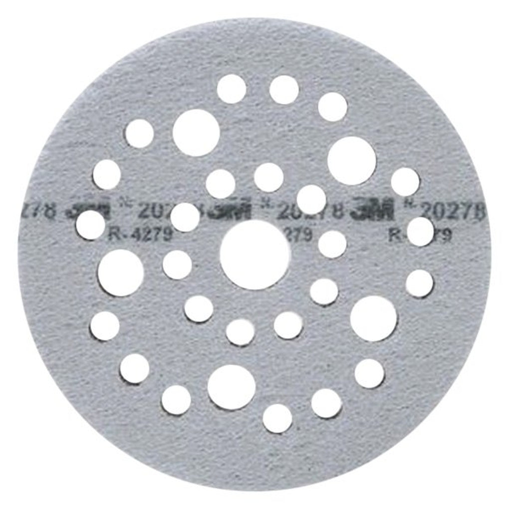 3M 20278 Clean Sanding Soft Interface Disc Pad, 5 inch, Multihole