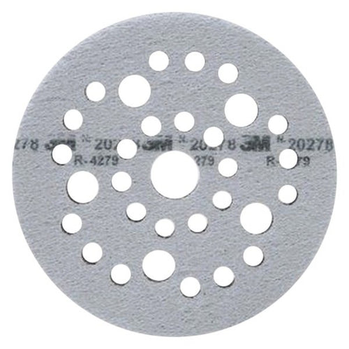 3M 20278 Clean Sanding Soft Interface Disc Pad, 5 inch, Multihole