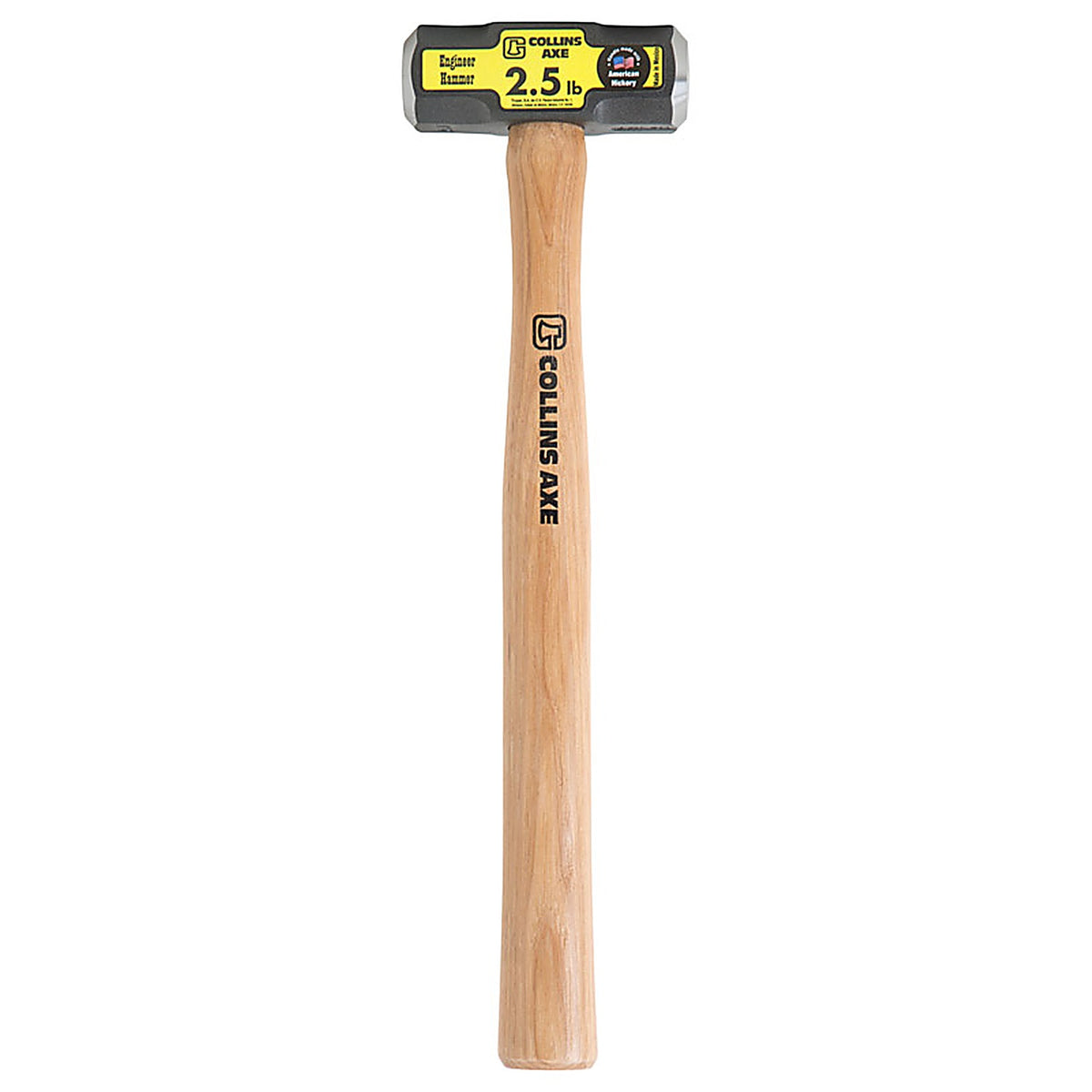Collins MD-2.5H-C32441 2.5 lb. Steel Engineer Hammer 16 in. Hickory Handle