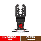 Diablo - DOU250JBW - 2-1/2 In. W Bi-Metal Curved Contact Edge Oscillating Blade Clean Wood 1 Pack