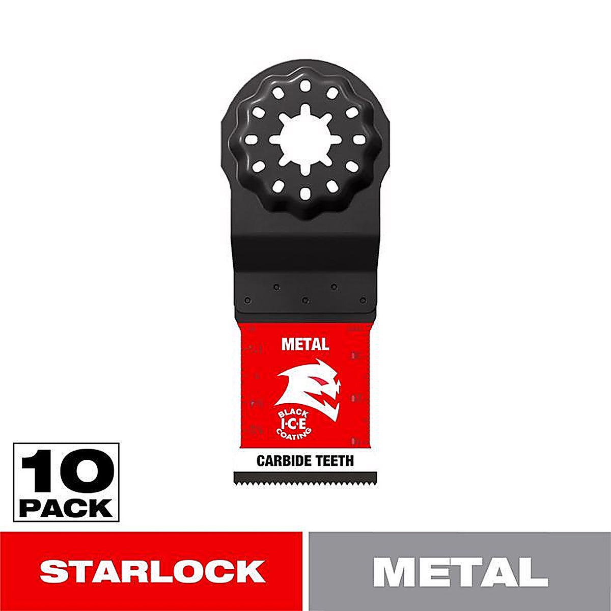 Diablo - DOS125CF10 - Starlock 1-1/4 In. W Carbide Oscillating Blade Metal 10 Pack