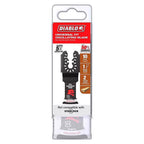 Diablo - DOU125BW10 - 1-1/4 In. W Bi-Metal Curved Contact Edge Oscillating Blade Nail-Embedded Wood 10 Pack