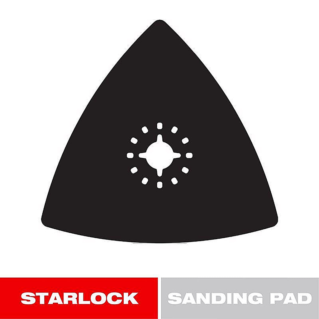 Diablo - DOSSAND - Starlock 3-3/4 In. W Rubber Oscillating Sanding Pad 1 Pack