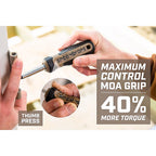 Spec Ops - SPEC-S6IN1 - 3.25 In. L 6 in 1 Multi Bit Screwdriver 1 Piece