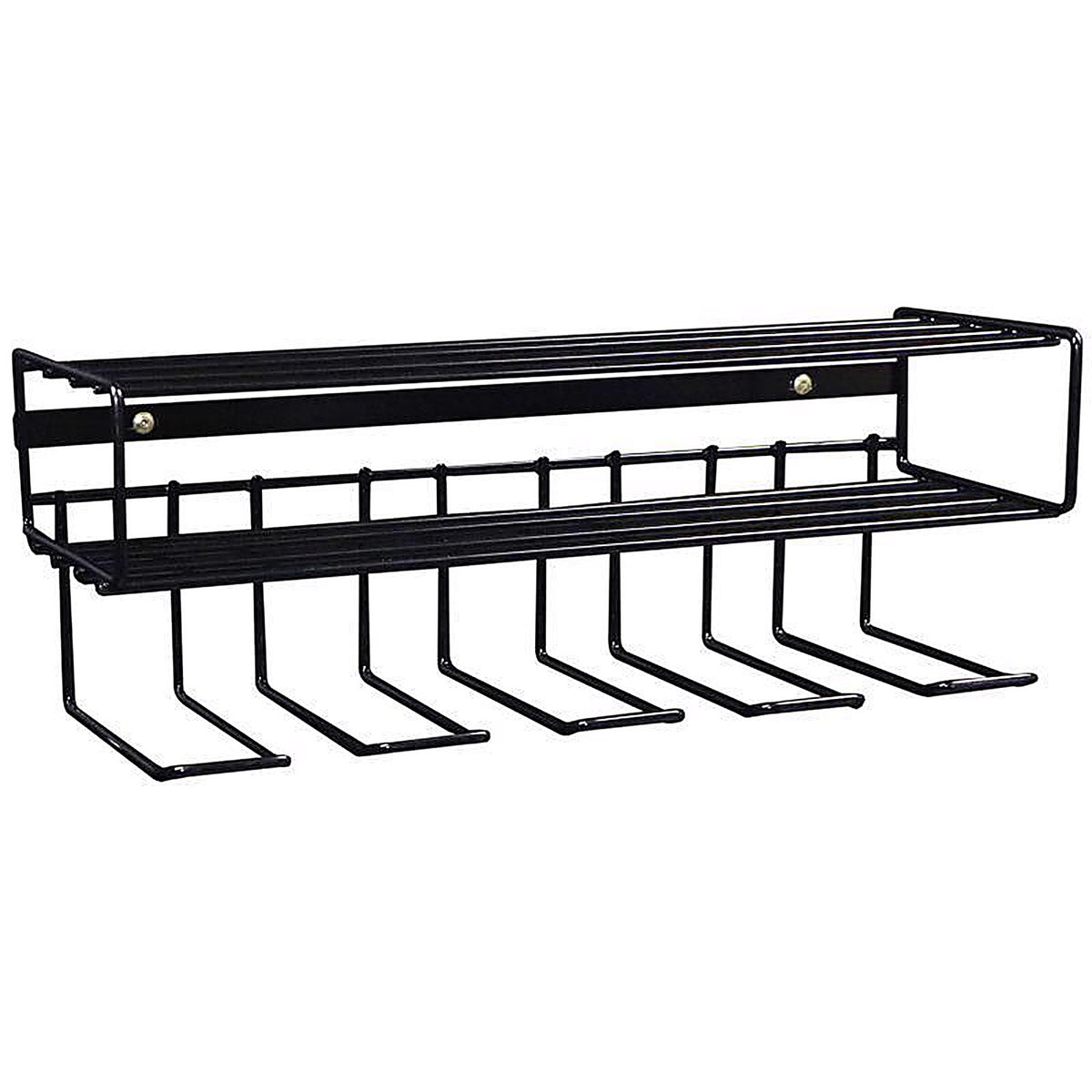 C2M - C2M5032P - 7.5 In. H X 21.5 In. W X 7.5 In. D Black Steel Wall Mount Tool Holder