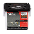 Fastenmaster - CTXCL-TX1LFSLSD - Cortex No. 10 X 2-1/2 In. L Saddle Torx Ttap Button Head Hidden Deck Fastener 224 Piece