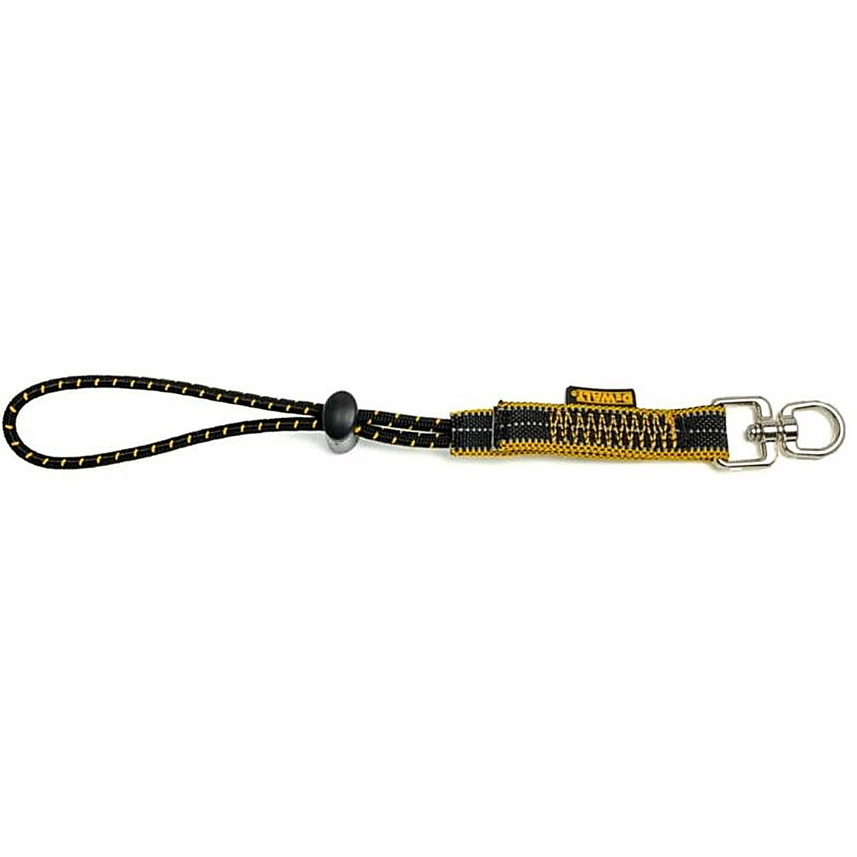 DeWalt - DXDP710140 - Polyester/Steel Swiveling D-Ring Tool Attachment 11 In. L Black/Yellow