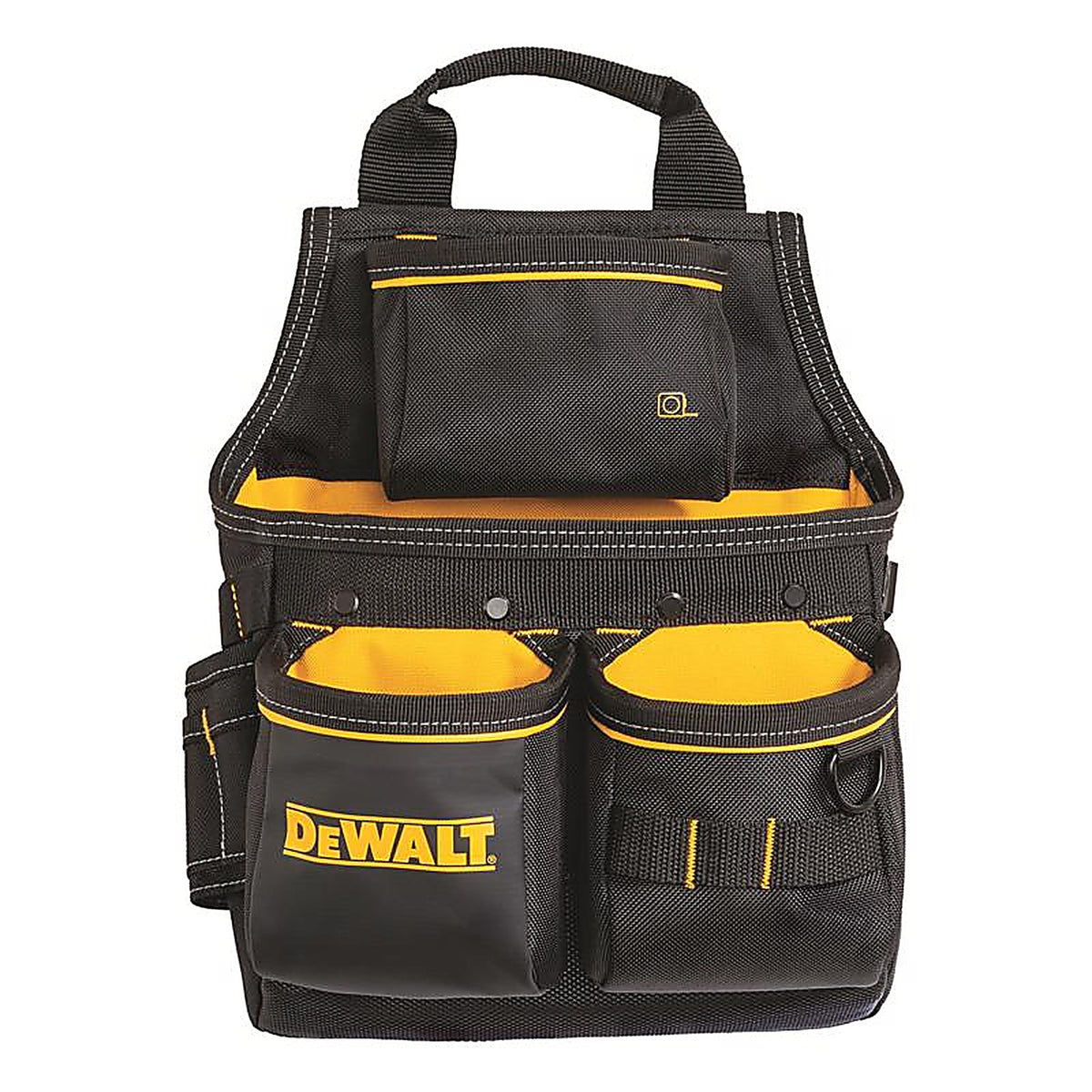 DeWalt - DWST540201 - 13 Pocket Ballistic Nylon Professional Nail Pouch Black/Yellow