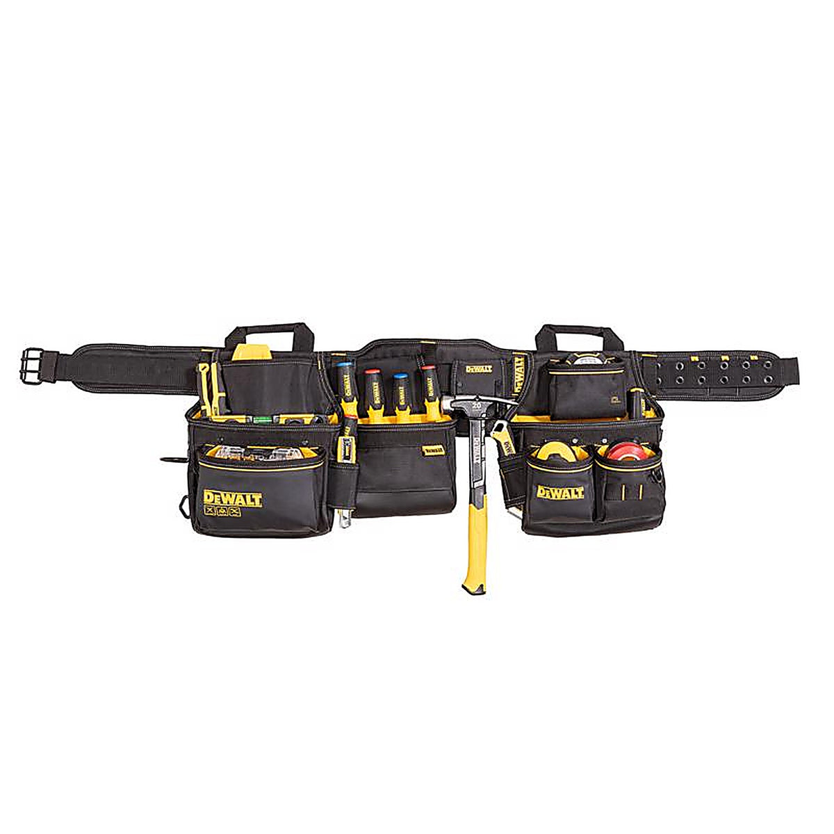 DeWalt - DWST540601 - 26 Pocket Ballistic Nylon Professional Tool Rig Black/Yellow