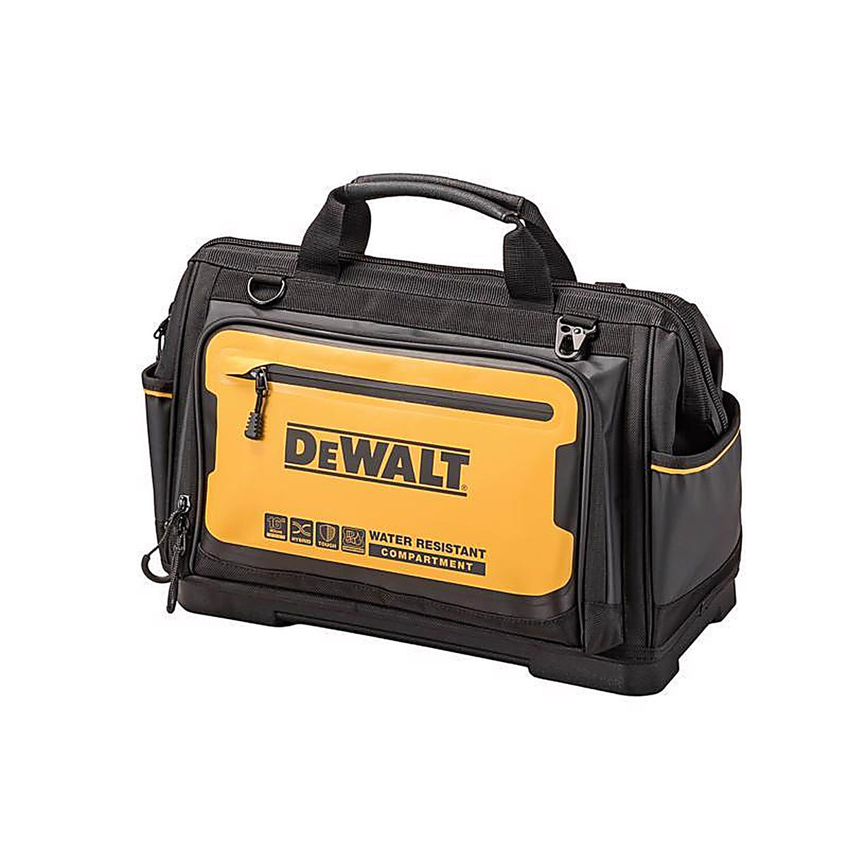 DeWalt - DWST560103 - Polyester/Tarpaulin Open Mouth All-Purpose Tool Bag 19 Pocket Black/Yellow 1 Piece