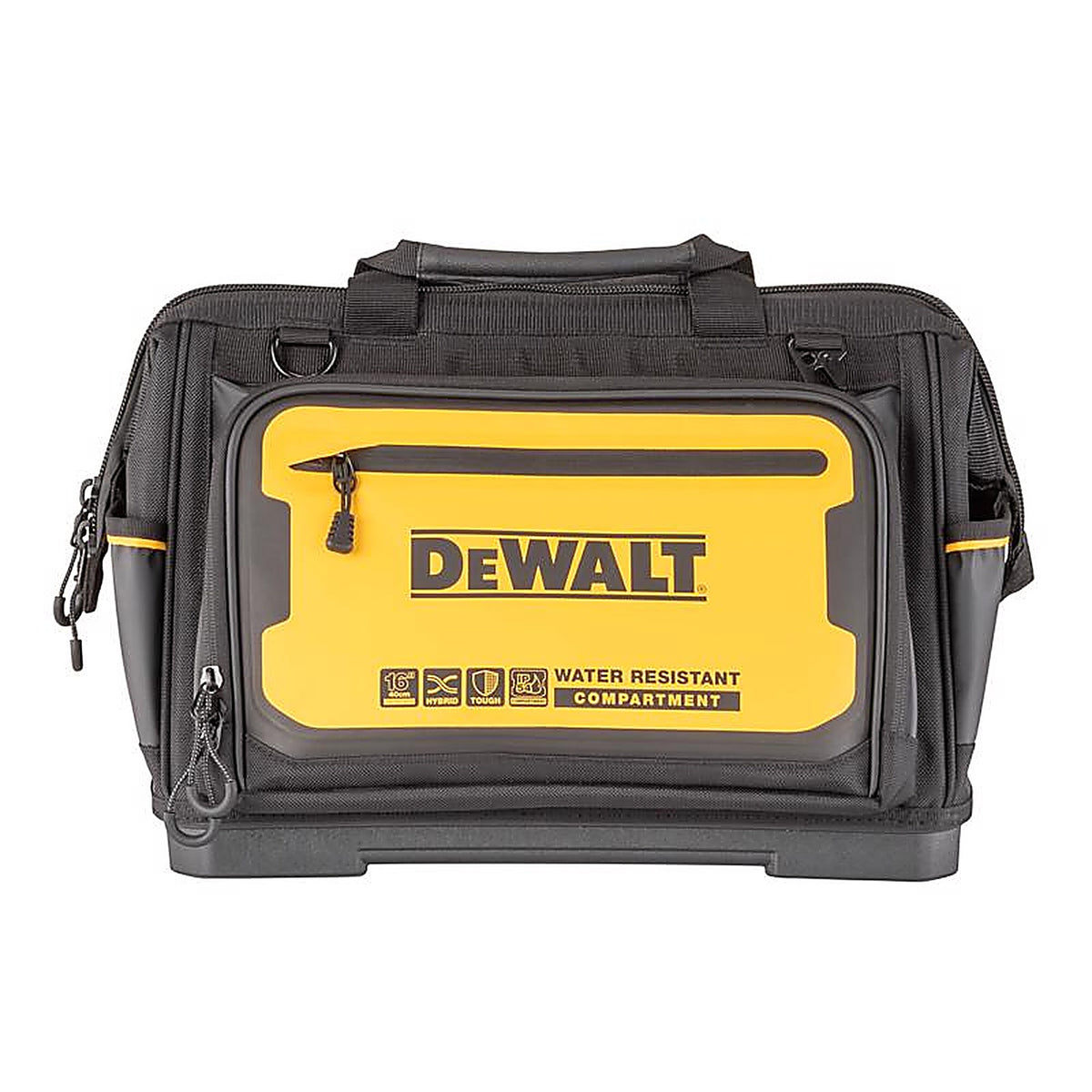DeWalt - DWST560103 - Polyester/Tarpaulin Open Mouth All-Purpose Tool Bag 19 Pocket Black/Yellow 1 Piece
