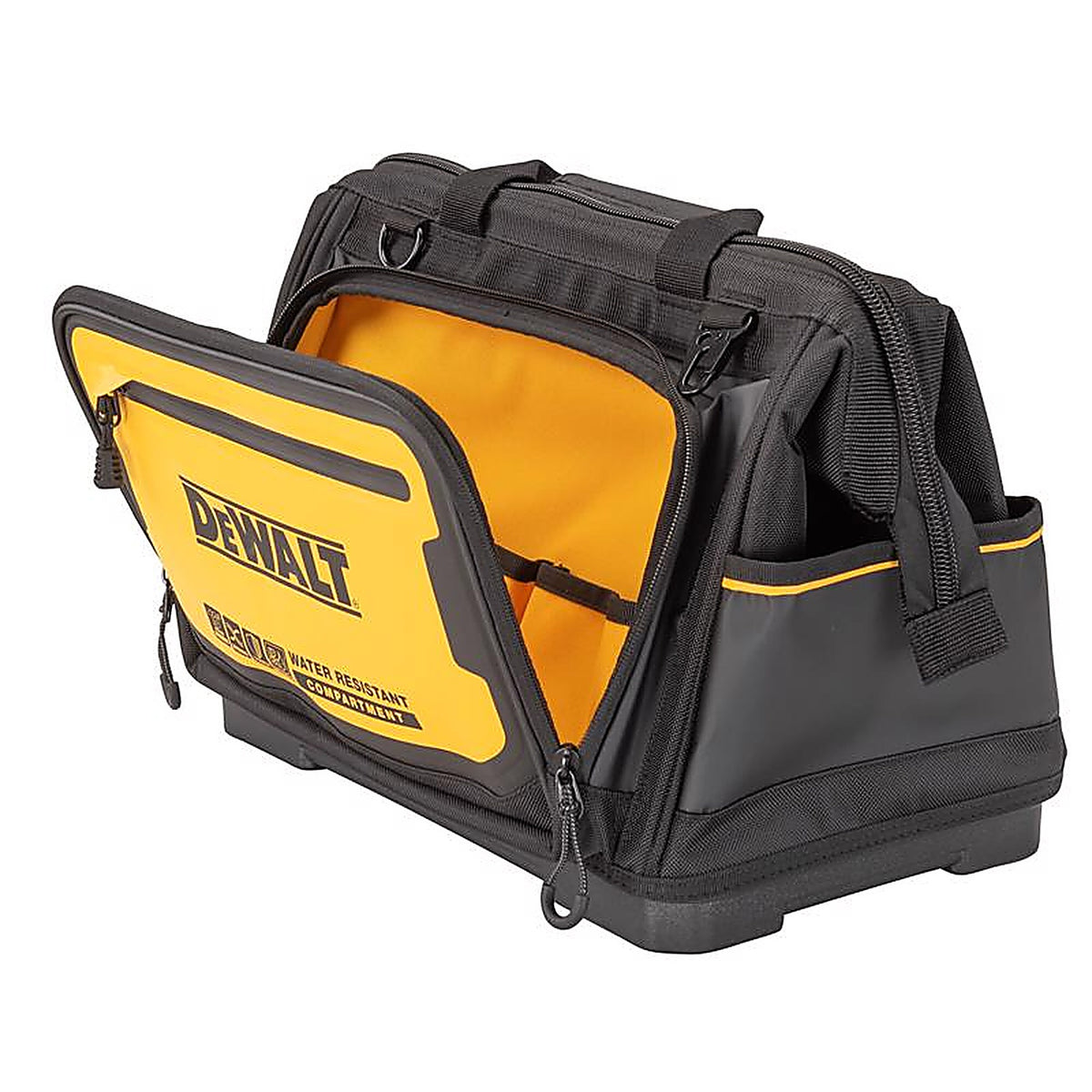 DeWalt - DWST560103 - Polyester/Tarpaulin Open Mouth All-Purpose Tool Bag 19 Pocket Black/Yellow 1 Piece