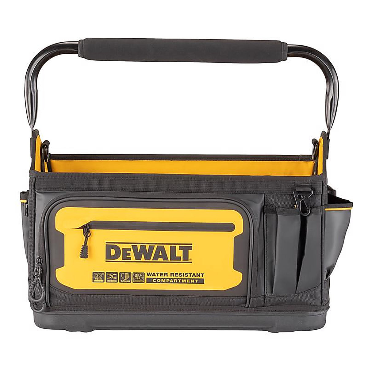 DeWalt - DWST560106 - Ballistic Nylon Open Top Tool Tote Tool Tote 36 Pocket Black/Yellow