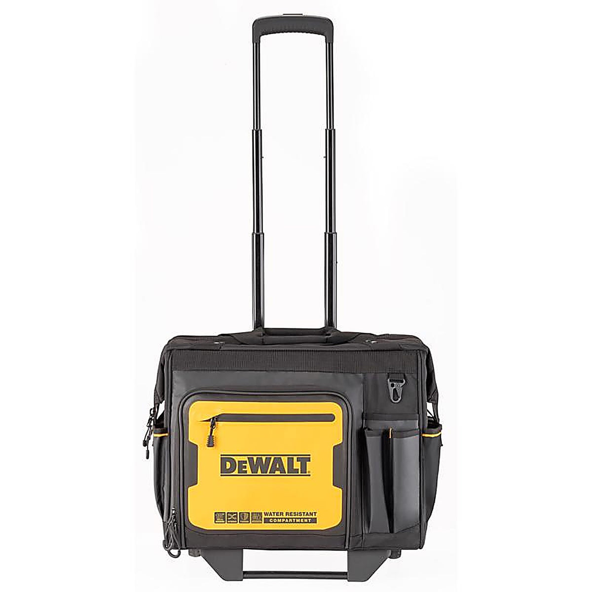 DeWalt - DWST560107 - Ballistic Nylon Tool Bag on Wheels Roller Tool Bag 27 Pocket Black/Yellow 1 Piece