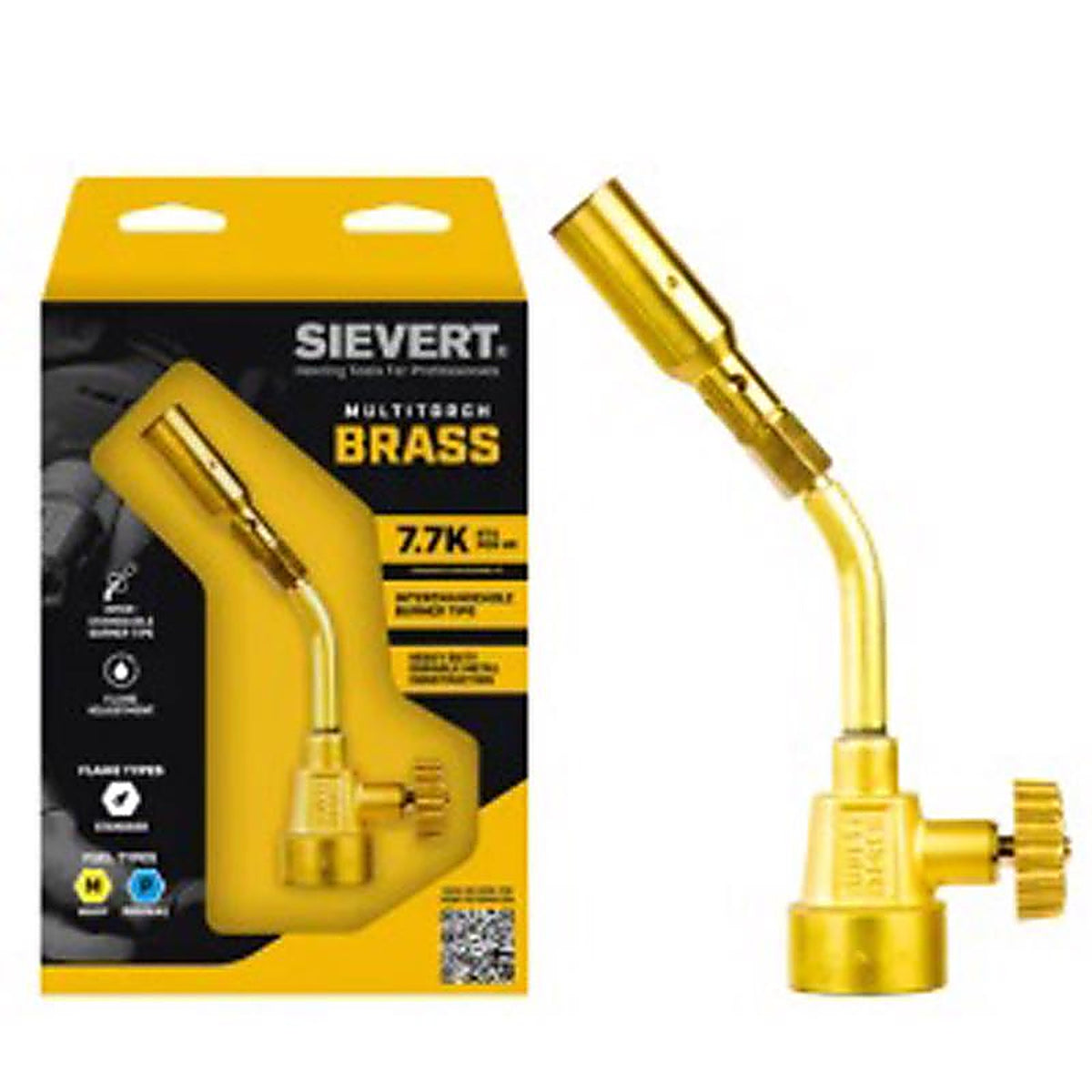 Rothenberger - 881797 - Sievert Torch Brass 1 Piece Mapp/Propane