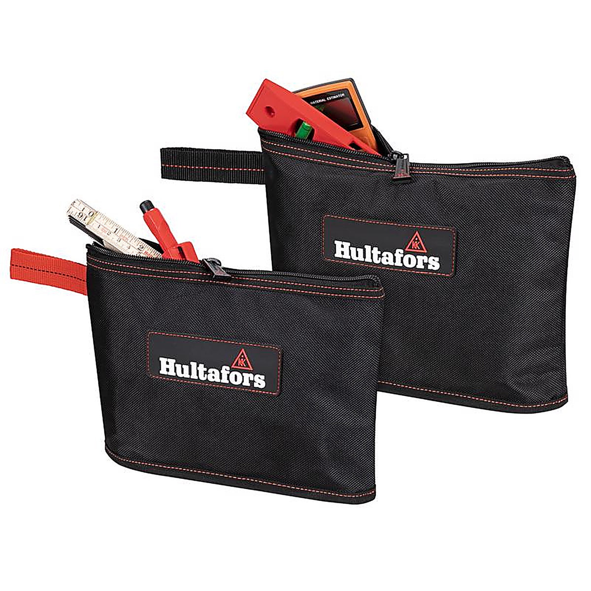 CLC - HT5102 - Hultafors Work Gear Multi-Purpose Zipper Pouches Polyester Black