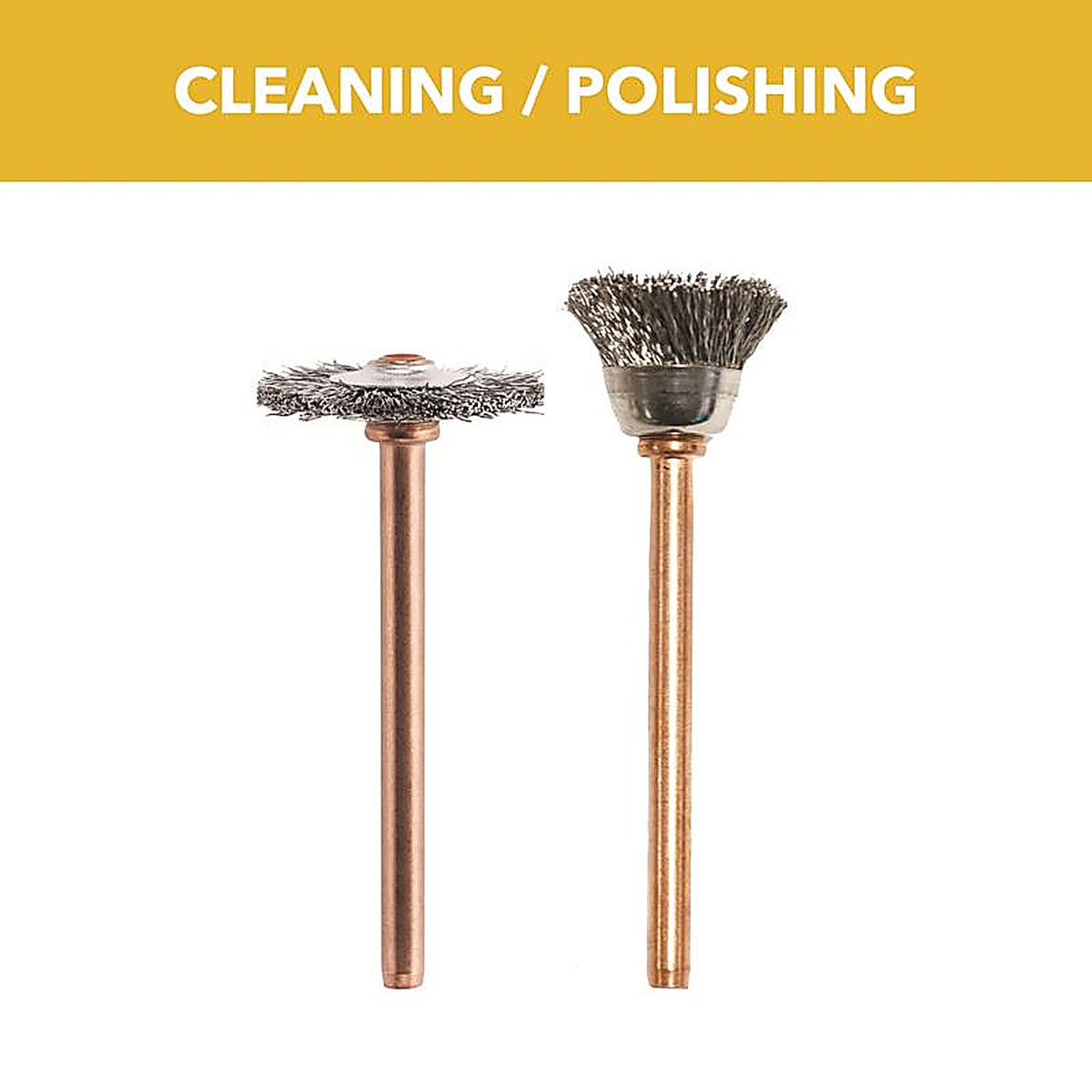 Dremel - 448 - Stainless Steel Cleaning and Polishing Moto Tool Kit 2 Each