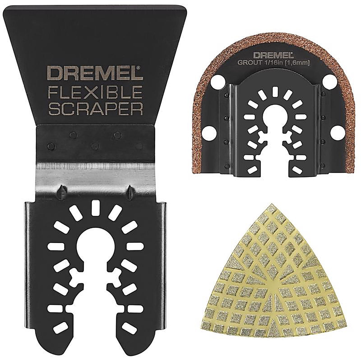 Dremel - MM515U - Diamond Grit Oscillating Accessory Kit 3 Piece