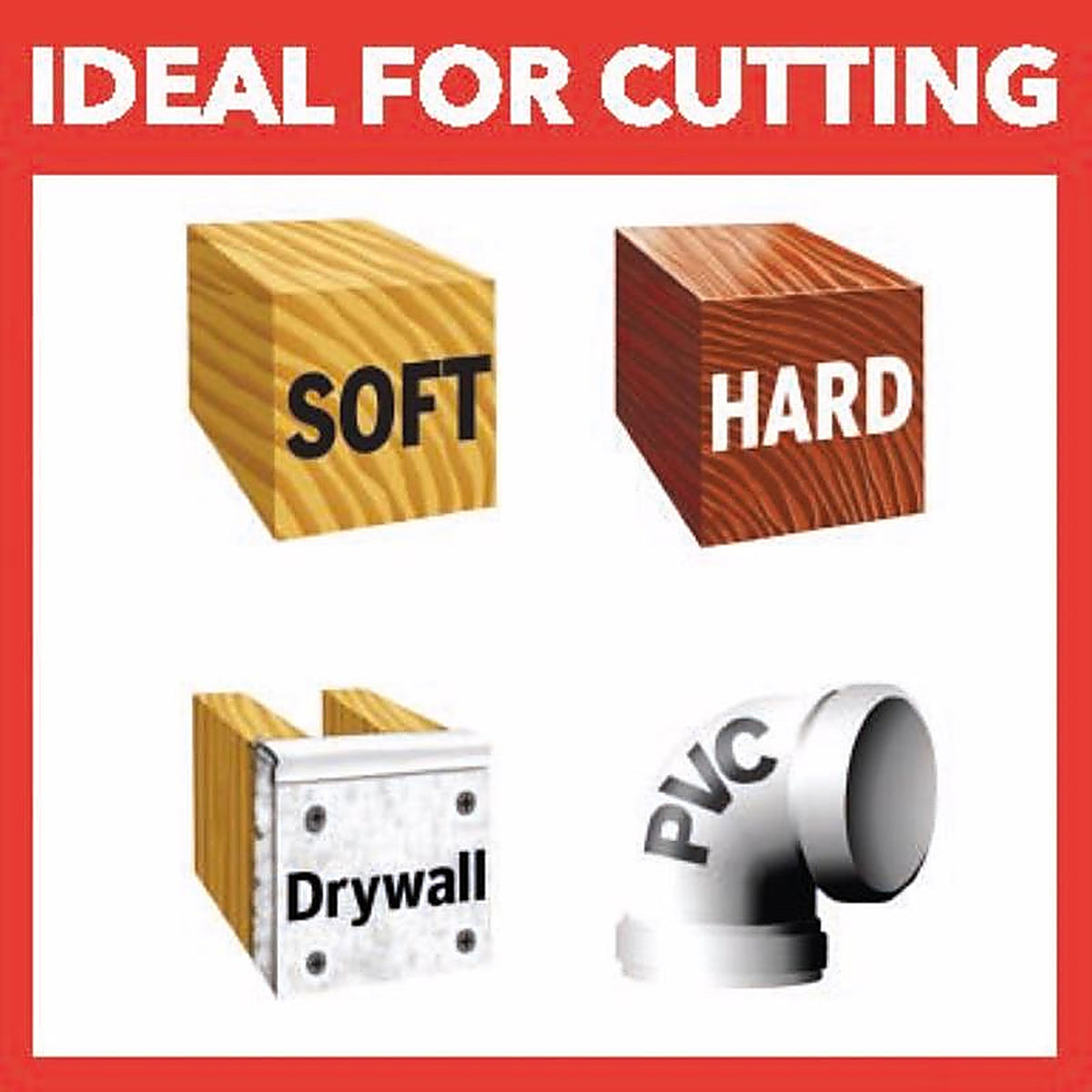 Dremel - MM480BU-4 - 2 In. L High Carbon Steel Flush Cut Oscillating Blade Set 4 Pack