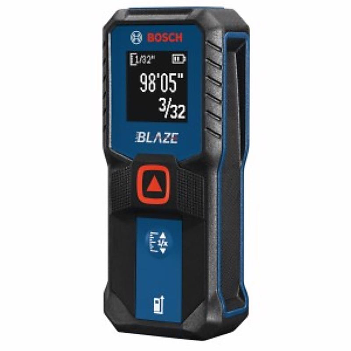 Blaze - GLM100-23 - Blaze 1.7 In. L X .9 In. W Laser Measure 100 Ft. Black/Blue 3 Piece