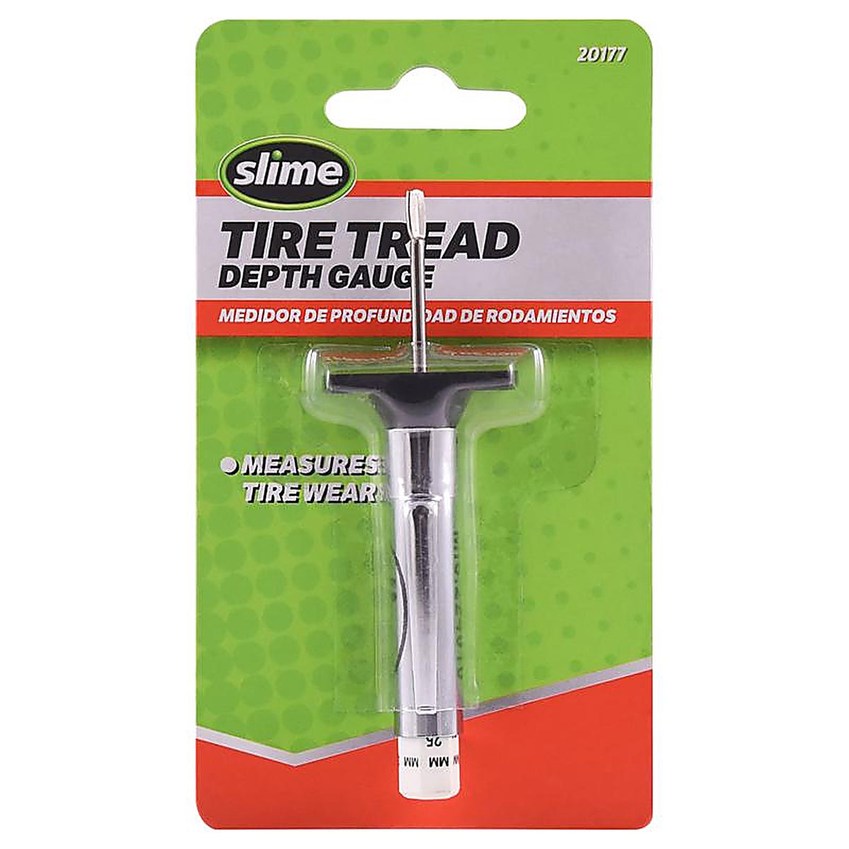 Slime - 20177 - Depth Gauge 1 In. Silver 1 Piece