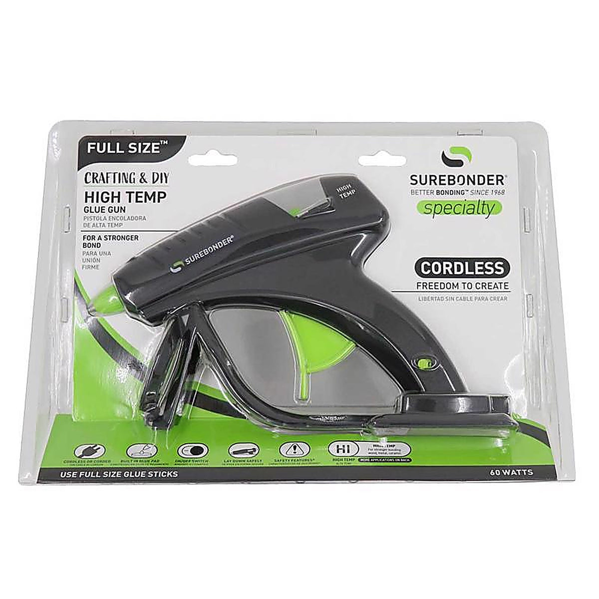 Surebonder - CL-800FW-N - 60 W High Temperature Cordless Glue Gun 120 V