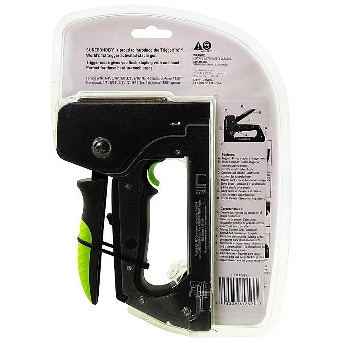 Surebonder - 5625 - 3/8 In. Trigger Fire Staple Gun
