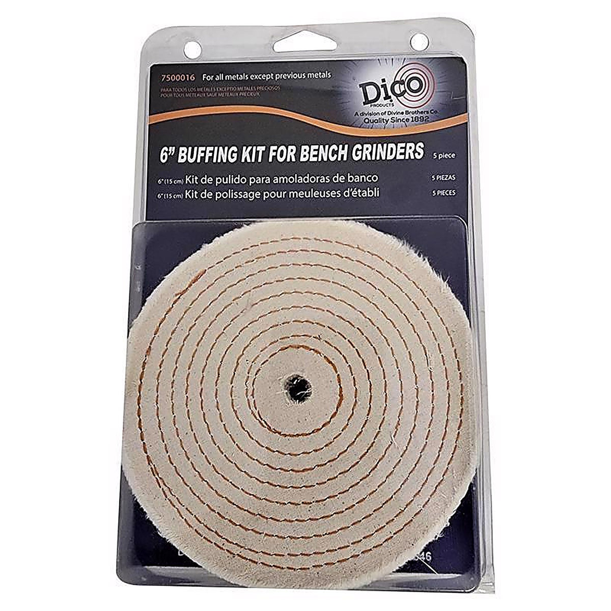Dico - 7500016 - Cordless 6 In. Buffer/Polisher 1 Each