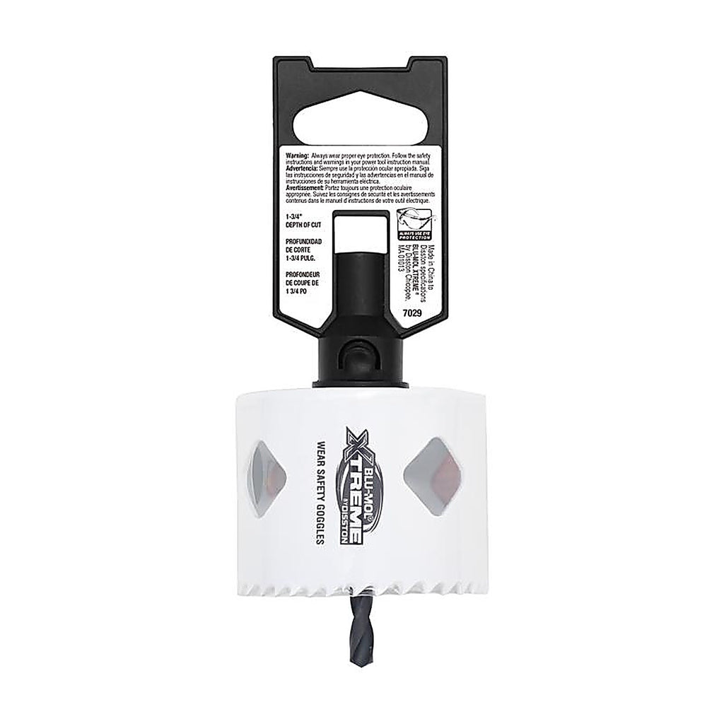 Blu-Mol Xtreme - E0217029 - 2-1/2 In. Bi-Metal 1/4 In. D Hole Saw
