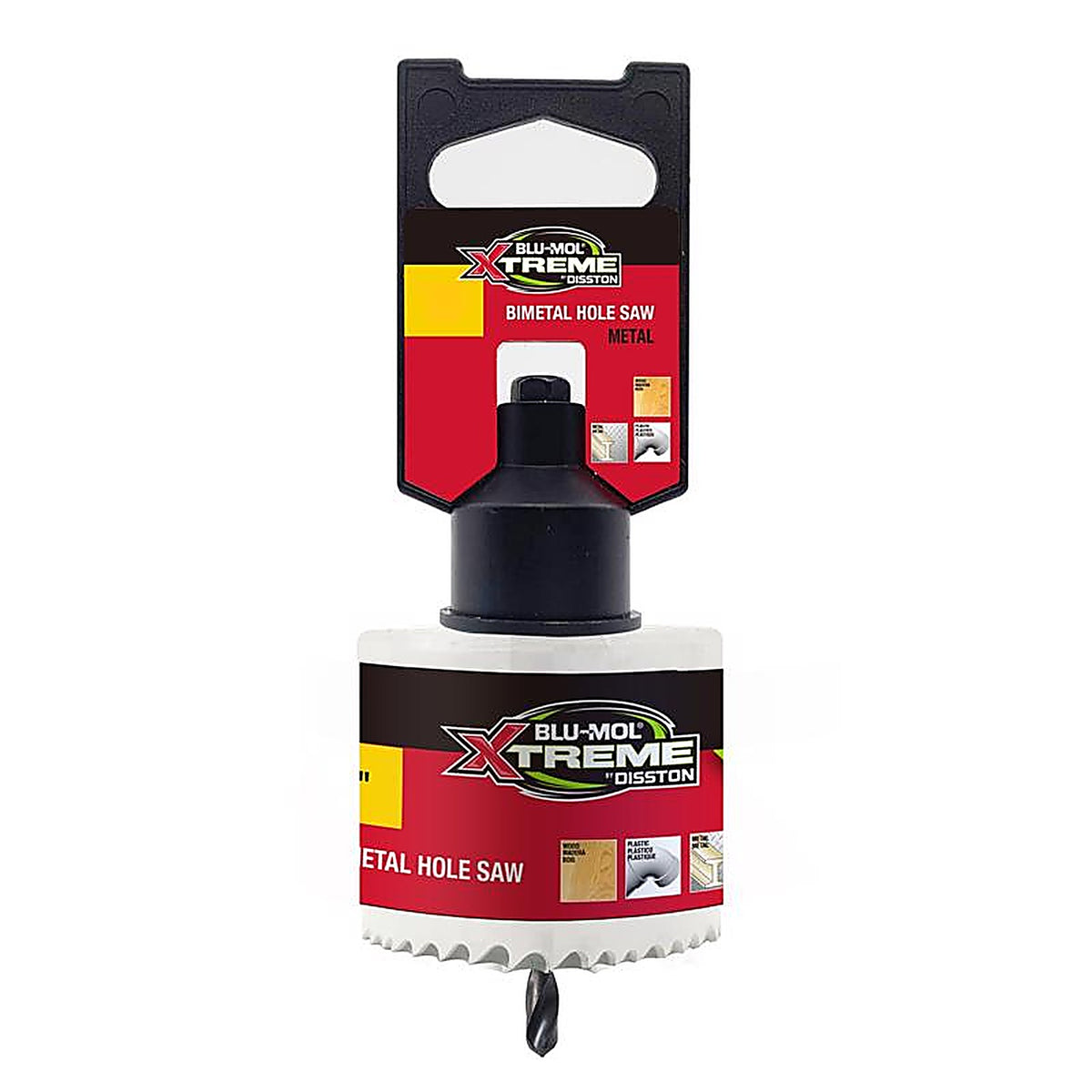 Blu-Mol Xtreme - E0217042 - 3/4 In. 1/4 In. D Hole Saw