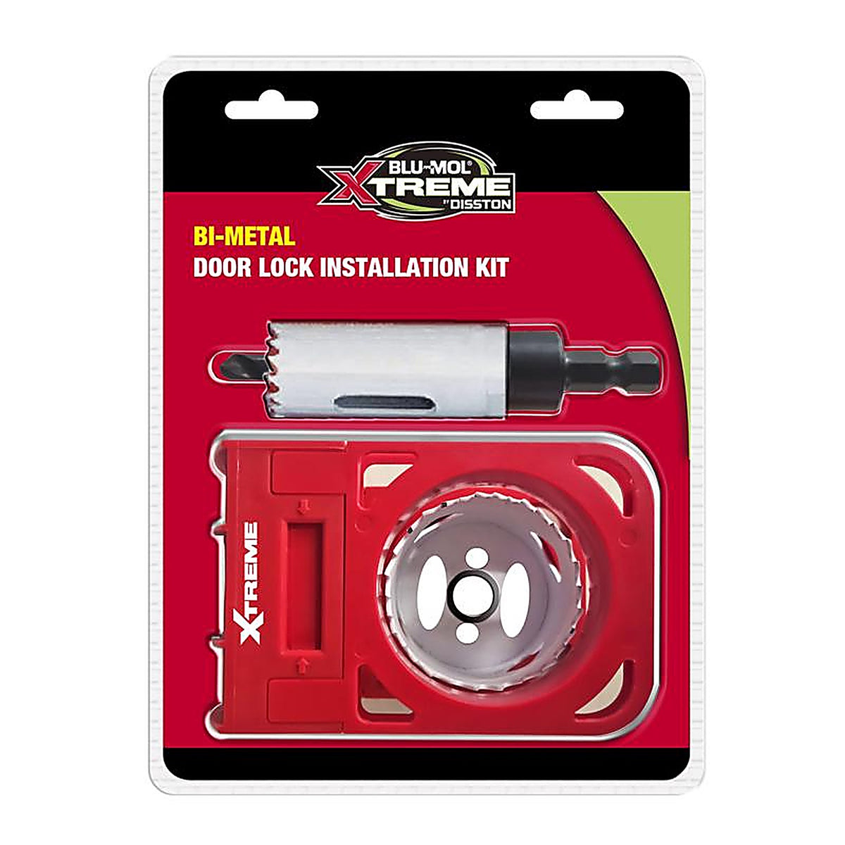 Disston - E0217043 - Blu-Mol Xtreme Bi-Metal Door Lock Installation Kit
