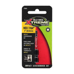 Blu-Mol Xtreme - E0217084 - HEX 7/64 In. X 2 In. L Screwdriver Bit S2 Tool Steel 1 Pack