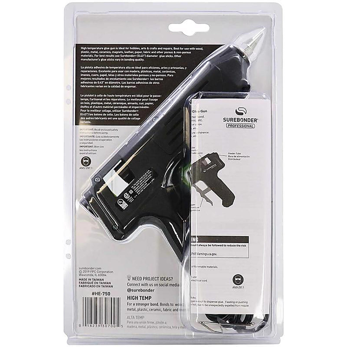 Surebonder - HE-750W - Professional Series 80 W High Temperature Glue Gun