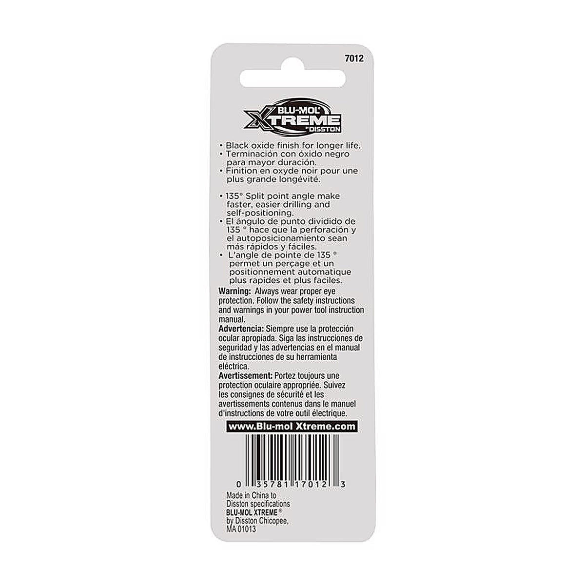 Blu-Mol Xtreme - E0217102 - 3-5/8 In. Bi-Metal Universal Jig Saw Blade 10 TPI 2 Pack