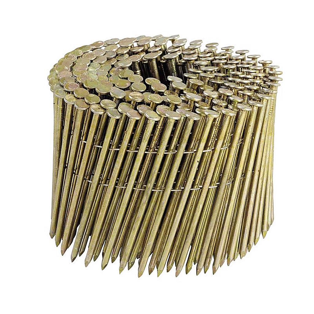 Bostitch - C12P131DG - 3-1/4 In. L Wire Coil Galvanized Framing Nails 15 Deg 2700 Pack
