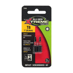 Blu-Mol Xtreme - E0217066 - Torx 8 X 1 In. L Screwdriver Bit S2 Tool Steel 2 Piece
