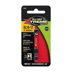 Blu-Mol Xtreme - E0217080 - Slotted 10-12 X 2 In. L Screwdriver Bit S2 Tool Steel 2 Piece