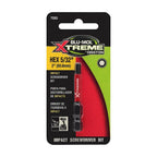Blu-Mol Xtreme - E0217085 - HEX 5/32 In. X 2 In. L Screwdriver Bit S2 Tool Steel 1 Piece