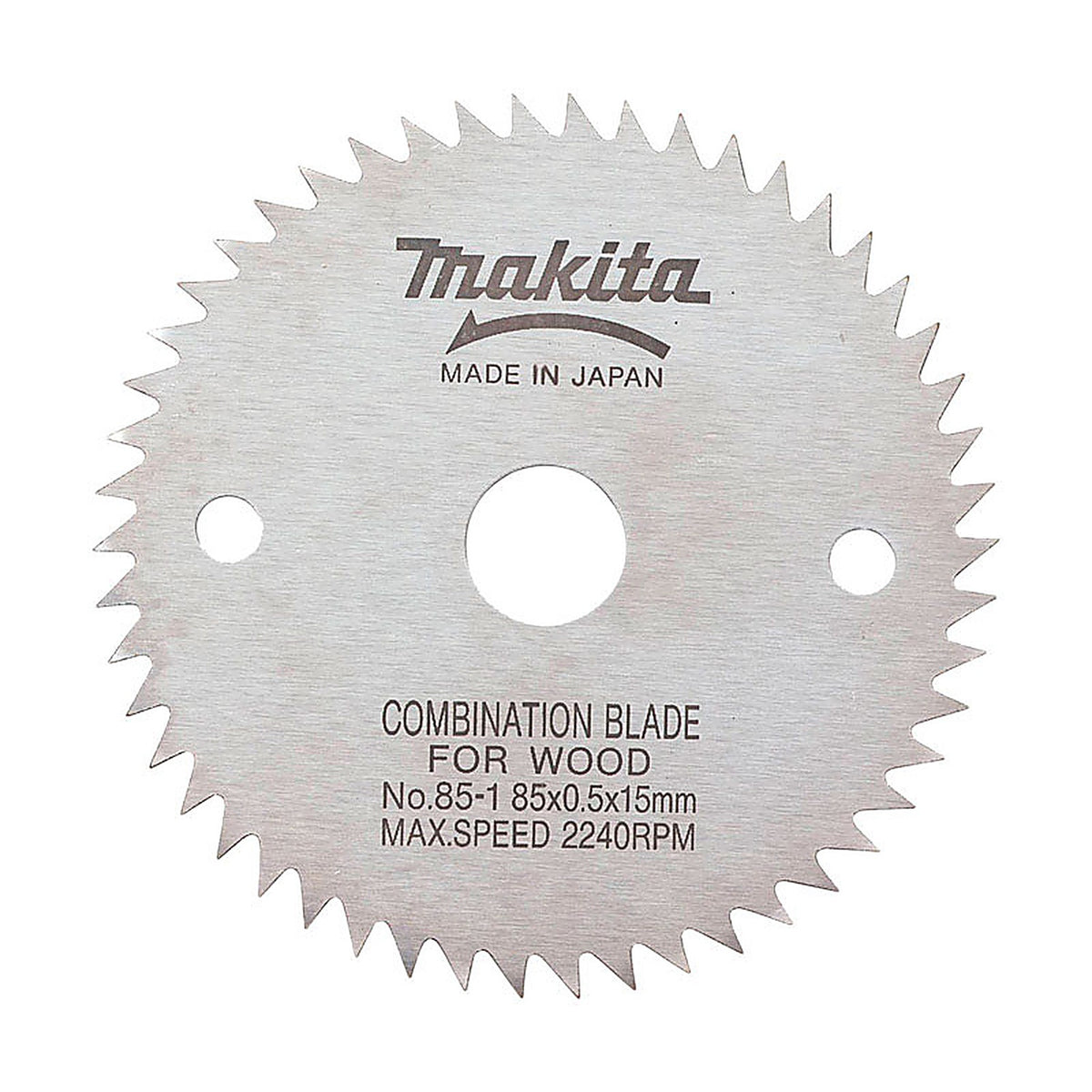 Makita - 721003-8 - 3-3/8 In. D X 15 MM MM N/A Steel Circular Saw Blade 50 Teeth 1 Pack
