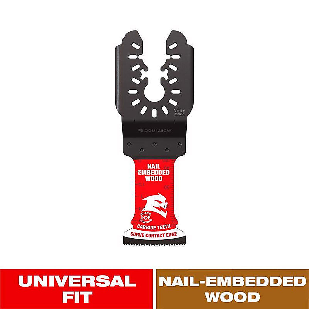 Diablo - DOU125CW - Demo Demon Amped 1-3/4 In. L X 1-1/4 In. W Carbide Oscillating Blade Nail-Embedded Wood 1 Pack