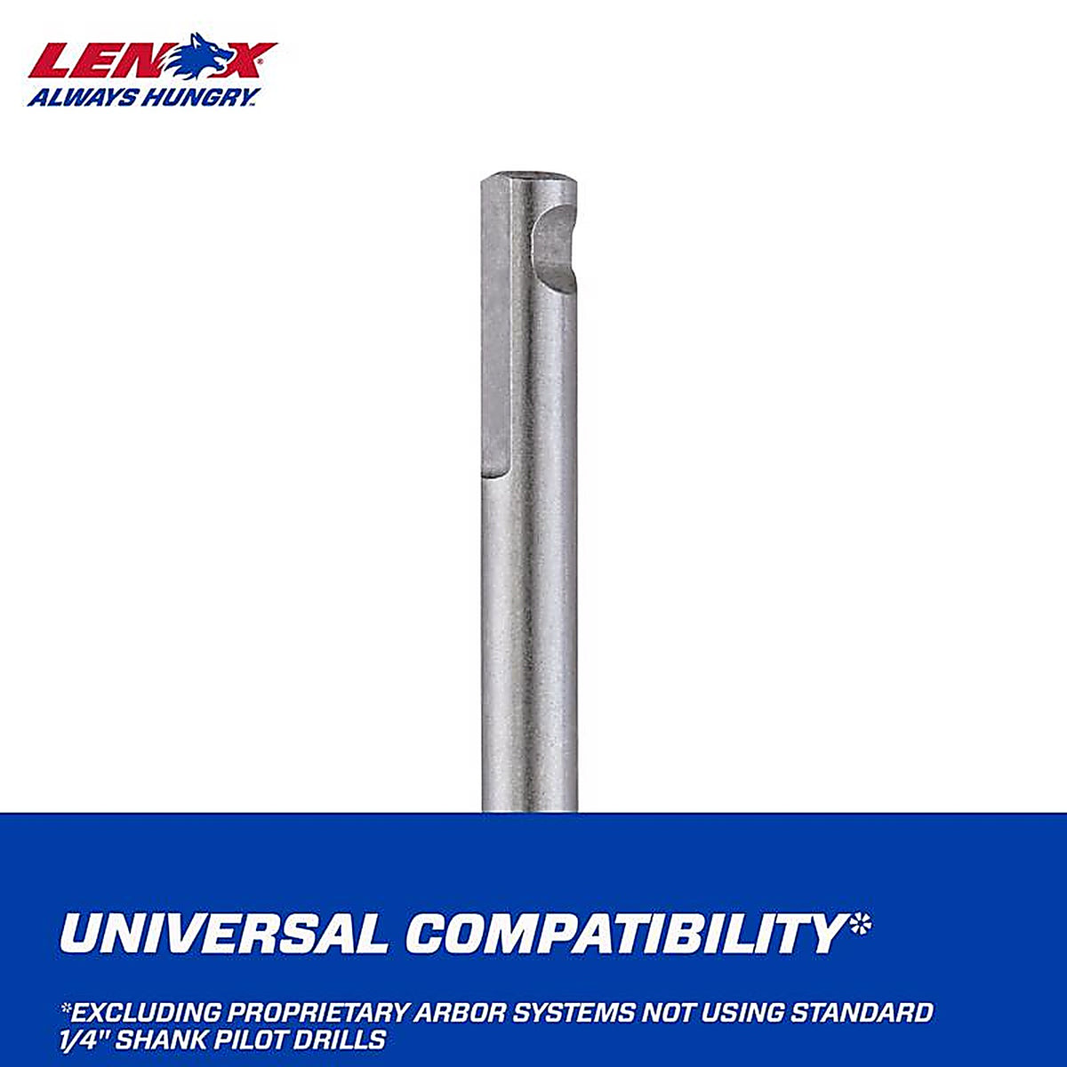 Lenox - LXAH99314PB - 1/4 In. High Speed Steel 3-1/4 In. L X 1/4 In. D Hole Saw Pilot Bit
