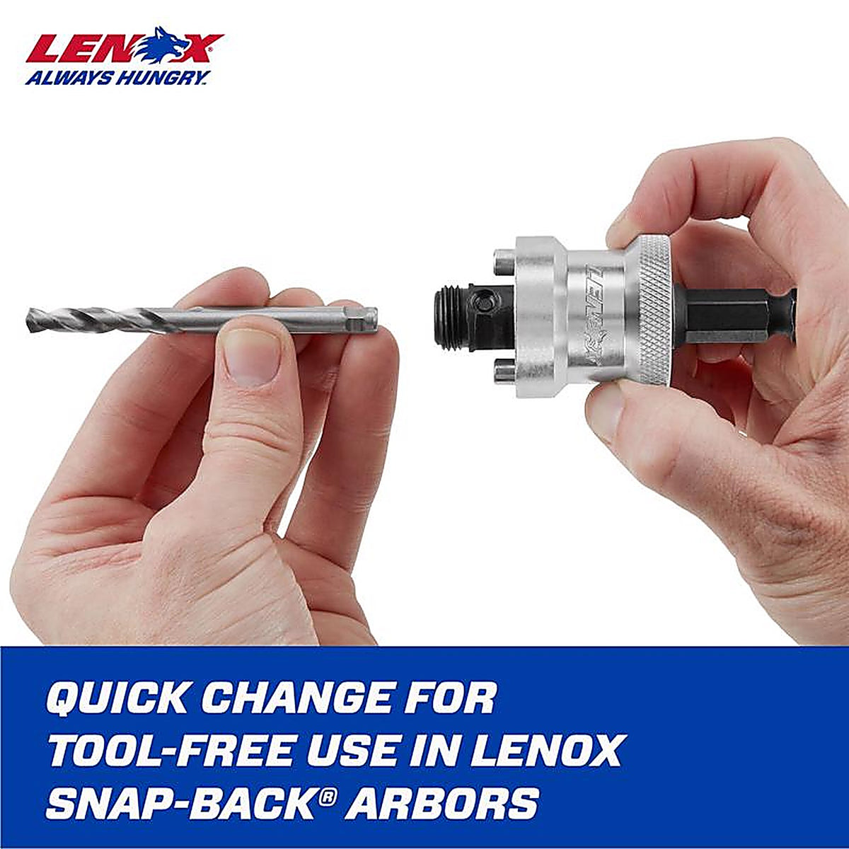 Lenox - LXAH99414PB - 1/4 In. High Speed Steel 4-1/4 In. L X 1/4 In. D Hole Saw Pilot Bit